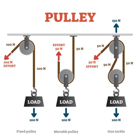 Pulleys And Gears, Pully System, Science Kids, Simple Machine, Block And Tackle, Mechanical Power, Pulley System, Plant Room, Stem Challenge