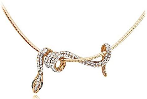 Amazon.com: omega necklace for women: Clothing, Shoes & Jewelry Gold Snake Jewelry, Silver Snake Necklace, Small Snake, Serpent Jewelry, Small Snakes, Affordable Watches, Snake Pendant, Snake Jewelry, Snake Necklace