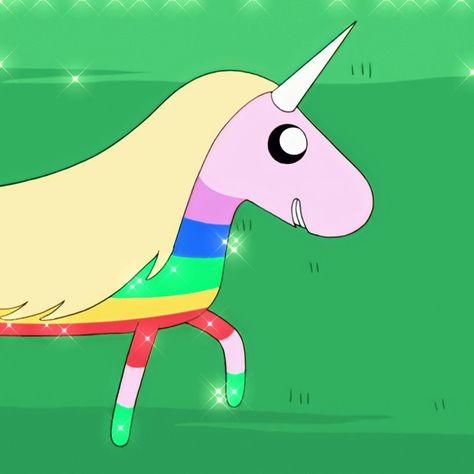 𝓒𝓪𝓴𝓮ㅤㅤ↬ lady rainicorn icon Lady Rainicorn Icon, Adventure Time Lady Rainicorn, Lady Rainicorn, Adventure Time Characters, Time Icon, Adventure Time Art, Aesthetic Gif, Animation Series, Cartoon Network