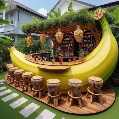 Outdoor Bars, Cafe Shop Design, Design Restaurant, Fruit Shop, Kiosk Design, Outdoor Entertainment, Outdoor Entertaining Spaces, Door Design Modern, Stall Designs