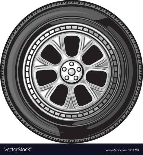 Car Tire Drawing, Tire Vector, Tyre Images, Hot Wheels Themed Birthday Party, Tire Pictures, Tire Art, Hot Wheels Birthday, Minnie Mouse Pictures, Car Birthday Theme