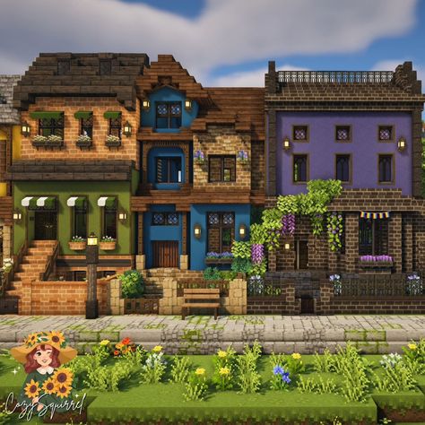 🌈HAPPY PRIDE MONTH!! Love wins!!🏳️‍🌈 I really wanted to create something for Pride Month and I had so much fun creating these rainbow townhomes. You can download this world on my Ko-Fi - link in bio! Shader: BSL Texture: Mizuno's 16 Craft CIT Packs Used: Mizuno's 16 Craft CIT, Ghoulcraft, Garden Breeze, Hananacraft #minecraft #pridemonth #minecraftpride #minecraftideas #townhomes #minecrafttownhouse #lgbt #mizunos16 Mizuno 16 Craft Interior, Minecraft Build Projects, Minecraft Boutique, Modern Minecraft Houses Interiors, Minecraft Community Center, Modern Minecraft Houses Tutorials, Minecraft House Survival, Minecraft House Ideas Survival, Minecraft Neighborhood