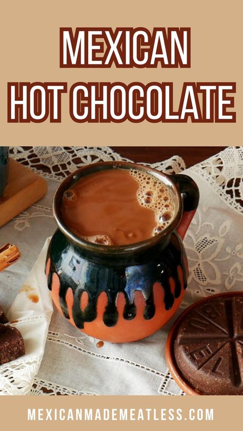 Vegan Mexican Hot Chocolate, Mexican Drink Recipes, Kahlua Drinks, Mexican Hot Chocolate Recipe, Chocolate Abuelita, Kahlua Coffee Liqueur, Hot Drinks Recipes, Mexican Chicken Recipes, Hot Cocktails