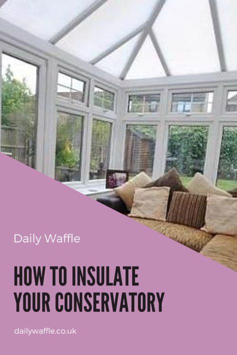 More and more people like the idea of using their conservatory as an all year round space, not just for when the sun shines and the weather is warmer. In order to get the best use of a conservatory all year round, it’s important to not only be able to heat it but to insulate it, too. Art Projects For Kids Easy, Conservatory Ideas Interior, Conservatory Insulation, Small Conservatory Ideas, Kids Easy Crafts, Conservatory Interiors, Modern Windows And Doors, Small Conservatory, Conservatory Flooring