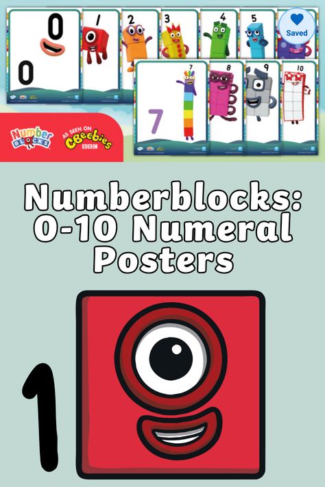 Children will have fun and develop their understanding of numbers and counting with Twinkl's Numberblocks Printables Free: 0-10 Numeral Posters. Use alongside the BBC’s Numberblocks episodes on YouTube! Number Blocks Coloring Pages Free, Numberblocks Printables Free, Number Blocks, Algebraic Thinking, Printables Free, Place Values, Math Lessons, Teaching Math, 3rd Birthday