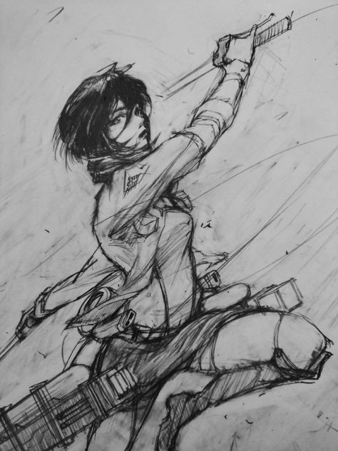 Mikasa Ackerman Sketch, Attack On Titan Sketch, Mika Fanart, Nemo Coloring Pages, Kissing Drawing, Eren X Mikasa, Mikasa Ackerman, Attack On Titan Fanart, Attack On Titan Art