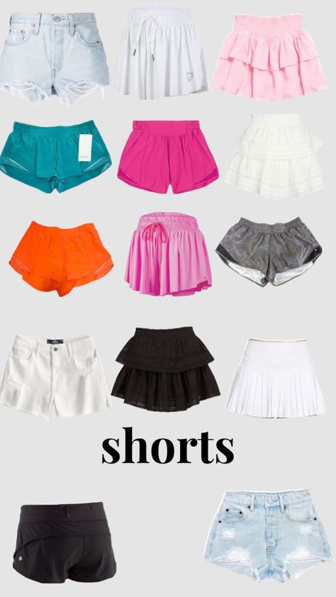 #shorts #summer Preppy Travel Outfit, Flowy Shorts Outfit, Beachy Clothing, Summer Shuffles, Birthday Needs, It Girl Summer, Shorts Preppy, Girly Tops, Preppy Shorts