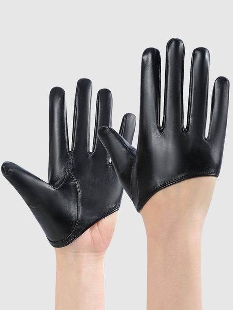 Half Hand Gloves, Half Gloves, Hand Gloves, Cycling Gloves, Cycling Outfit, Plein Air, Pu Leather, Dancing, Cycling