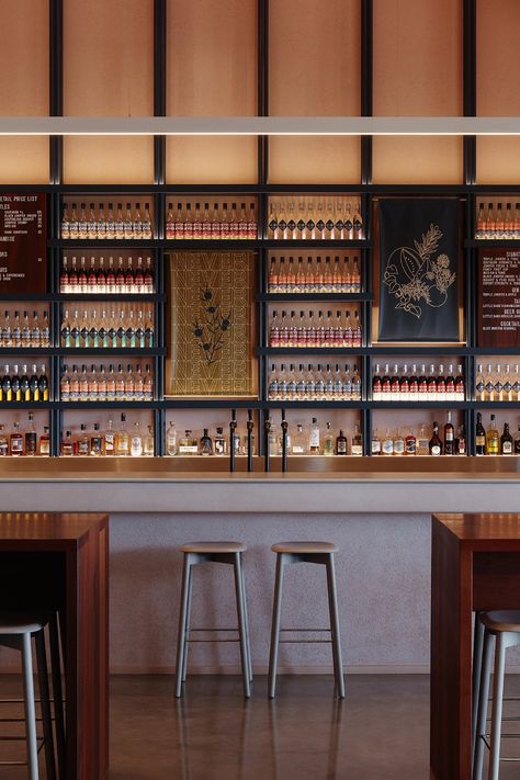 Back Bar Design, Australian Restaurant, Drink Design, Bar Design Awards, Whisky Bar, Never Never, Bar Interior Design, Australian Interior Design, Interior Design Awards