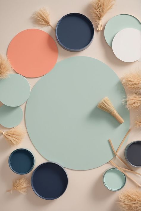 Discover the top 5 palettes of Sherwin-Williams colors featuring Navy Blue and Coral for your kitchen. Elevate your space with these stunning and trendy combinations!
#ad  


#kitchen
#wallpaint2024
 #color2024
 #DIYpainting
 ##DIYhomedecor
 #Fixhome Coral Pink And Blue Color Palette, Coral And Blue Color Palette, Colors That Go With Coral, Trendy Color Palette 2024, Colors That Go With Blue, Navy Blue Colour Combination, Blue And Coral Bedroom, Navy Blue Color Combinations, Colors With Navy Blue