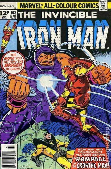 Iron Man Comic Cover, Marvel Poster Vintage, Marvel Retro Poster, Blood In The Water, Iron Man Poster, Marvel Retro, Marvel Room, Marvel Comics Vintage, Hank Pym