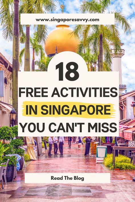 Singapore Travel Tips: Enjoy Singapore Things to do for Free. We have listed a Singapore Guide to help Budget Travelers to Save Money on their Singapore Holidays. Singapore Free Things To Do, Asia Travel Guide, Best Places To Visit in Singapore, Free Things To Do In Singapore, Singapore Free Things To Do, Things To Do In Singapore Bucket Lists, Best Things To Do In Singapore, Singapore Travel Guide, What To Do In Singapore, Singapore Places To Visit, Singapore Activities, Singapore Sightseeing