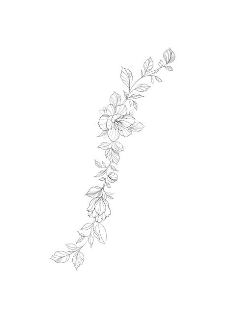 Flower Vine Tattoo, Flower Vine Tattoos, Vine Tattoo, Phrase Tattoos, Vine Tattoos, Flowering Vines, Forearm Tattoo, Tattoo Inspo, Retro Cars