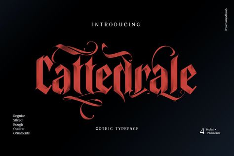 50+ Best Gothic Fonts 2022 | Design Shack Gothic Typeface, Medieval Font, Gothic Lettering, English Fonts, Modern Gothic, Old English Font, 타이포그래피 포스터 디자인, Gothic Fonts, Tattoo Font