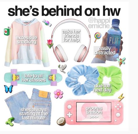 Vsco Girl Starter Pack, Middle School Starter Pack Meme, Niche Memes Zodiac, High School Survival, Mood Clothes, Soft Girl Aesthetic, Teen Life Hacks, School Survival, Starter Pack