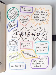 Journaling About Friends, Journal Friends Page, About My Friends Journal, Bff Journal Ideas Friends, Friend Journal Ideas Notebooks, Friend Book Ideas, Friends Journal Page, Journal Ideas For Best Friends, Journal Ideas For Friends