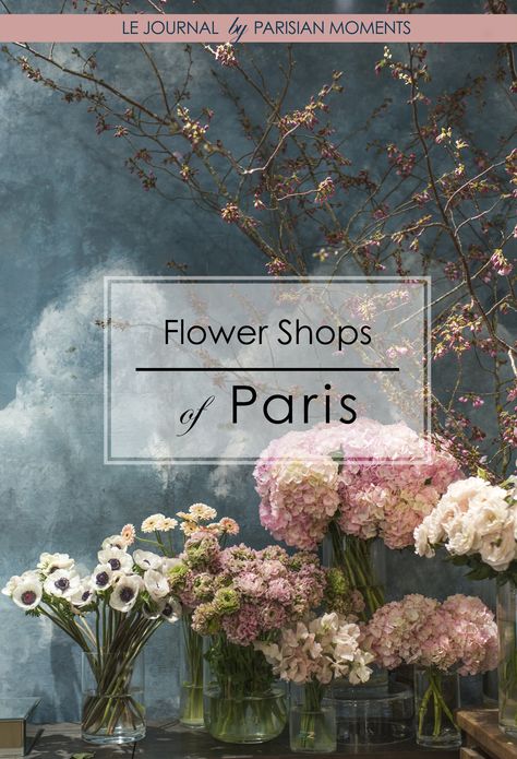 French Flea Market Style, Flowers In Paris, Buying Flowers, Paris Flowers, Spring In Paris, Flea Market Style, French Flowers, Flower Shops, Vintage Mirrors