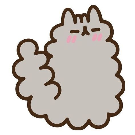 Pusheen Wallpaper, Pusheen Stormy, Pusheen Stickers, Pusheen Cat, Kawaii Cat, Line Sticker, Pusheen, Digital Sticker, Cartoon Cat