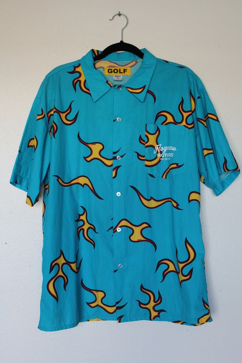 Golf Wang Shirt, Golf Wang Clothes, Golf Wang Outfit, Tyler The Creator Outfits, Colorful Clothing, Golf Wang, Lawn Suits, Cool Fits, Tyler The Creator