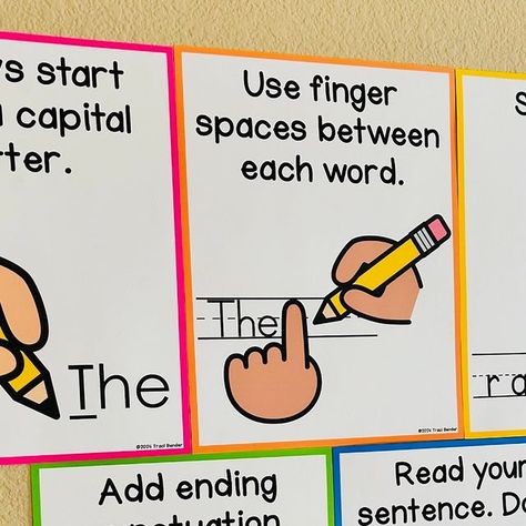 Traci Bender M.Ed, M.S. on Instagram: "✏️NEW Writing Posters are now available to go along with the monthly writing journals!! These also match my Science of Reading Decoding Posters and my Math Strategy Posters too to give you a pleasing and cohesive look!! 👀   ✏️LIKE this post and comment POSTERS for the link. The other posters are all linked in the writing posters description. Be sure to follow to ensure you receive the link.   ⬇️Save for later  🫶🏽Tag a friend  🩷Follow for more   #specialedteacher #kindergarten #preschool #teacher #spedresources #specialeducation #specialedontpt #writingprompts #writingactivities #writingjournal #writingactivities #writingactivity #literacycenters #classroomvisuals #classroomposters #classroomdecor #SoR #mathposters" Math Strategies Posters, Decoding Strategies, Writing Posters, Writing Journals, Special Ed Teacher, Science Of Reading, Math Strategies, Descriptive Writing, School Things