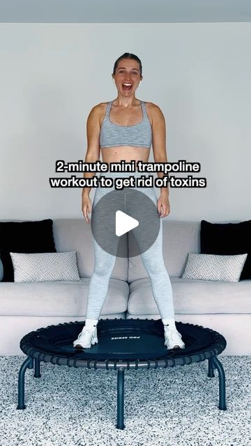 Sydney Ross on Instagram: "Say 👋 to those toxins and activate the lymphatic system with this 2-minute mini trampoline workout 💪😁 

#lymphaticdrainage #lymphaticsystem #minitrampolineworkout #moodbooster #miniworkout #quickworkout" Mini Trampoline Workout, Mini Workout, Trampoline Workout, Mini Trampoline, Mood Boosters, Keep Fit, Quick Workout, Drain, Sydney