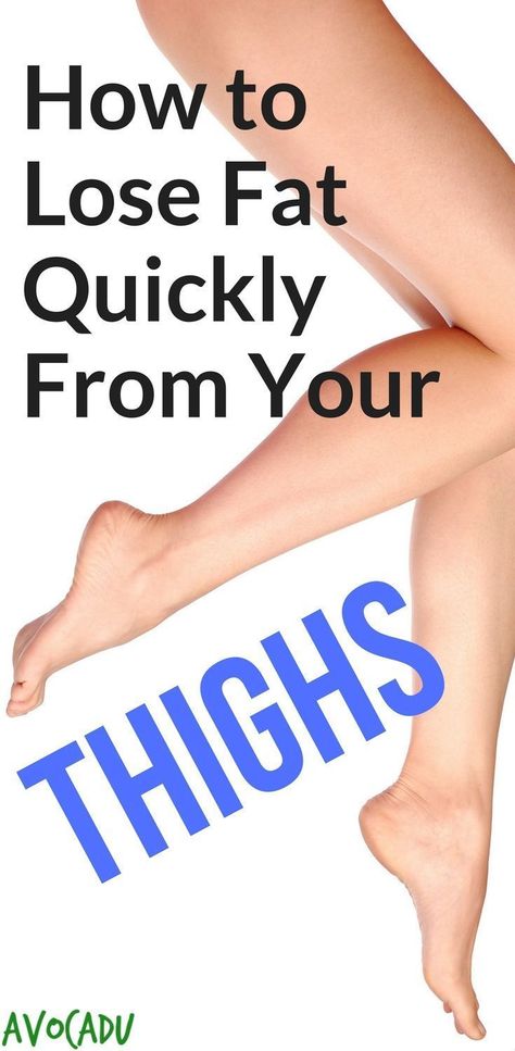 How to lose fat quickly from your thighs with the right diet and exercise tips | http://avocadu.com/lose-fat-quickly-thighs/ Thigh Fat, Fat Removal, Lose 50 Pounds, Jeans Leggings, Lose Belly, Health Remedies, How To Do Yoga, Pulled Pork, Lose Belly Fat