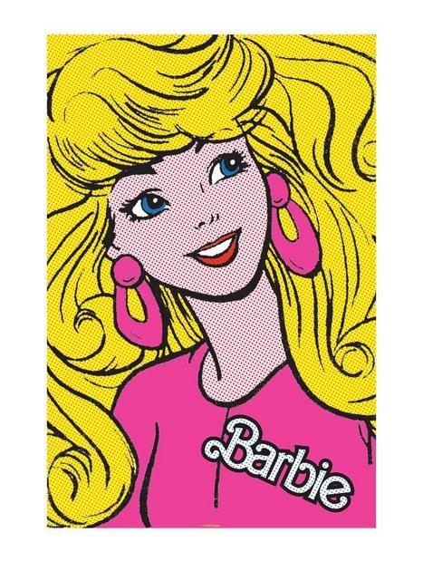 Barbie Big Hair Poster | Hot Topic Barbie Wallpaper Iphone, Barbie Prints, Barbie Painting, 80s Barbie, Hair Poster, Barbie Drawing, Im A Barbie Girl, Barbie Party, Barbie Diy