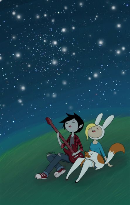 There's so many stars in the sky, but I'm only focusing on Marshall lee Marshal Lee, Adveture Time, Adventure Time Wallpaper, Adventure Time Cartoon, Time Cartoon, Marshall Lee, Finn The Human, Jake The Dogs, Adventure Time Art