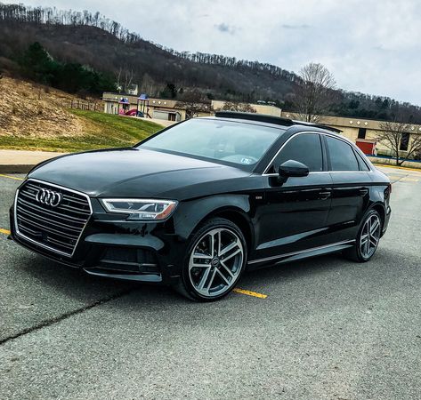 Tinted out my baby 🖤 #turbo #audi #a3 #a3sedan #fast #0to60 A3 Audi Sedan, Audi A3 Black, Audi A3 Sedan, Foods With Calcium, Audi S3, Boy Toy, Audi S5, Outdoors Tattoo, Audi A7