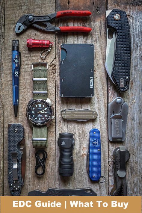 Equip yourself with the best everyday carry (EDC) essentials with our ultimate buying guide! Explore top picks and expert advice on knives, multitools, flashlights, and more to enhance your daily preparedness and efficiency. Perfect for beginners and seasoned enthusiasts alike. Dive into the guide at TechWriterEDC.com! #EDCGear #EverydayCarry #Preparedness #GearUp Everyday Carry Tools, Everyday Carry Edc, Multitool Edc, Edc Backpack, Edc Carry, Get Home Bag, Edc Essentials, Camping Accesorios, Edc Gadgets