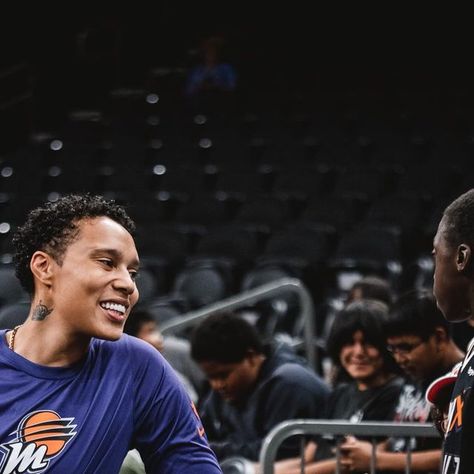 Phoenix Mercury on Instagram: "Merc moments like this are back 💜" Phoenix Mercury, Brittney Griner, Wnba, Mood Boards, Phoenix, In This Moment, On Instagram, Instagram