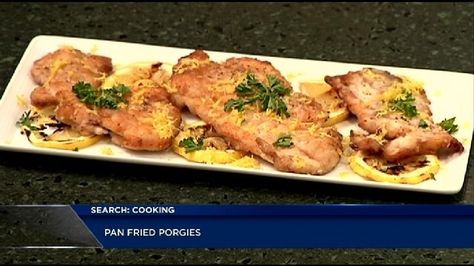 Pan Fried Porgies Porgies Recipes Fish, Porgy Fish Recipes, Asian Fish Recipes, Pollock Fish Recipes, Paleo Fish Recipes, Mediterranean Fish Recipe, Tilapia Fish Recipes, Snapper Fish Recipes, Walleye Fish Recipes