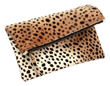 The must have item of the season! Our Lyn Leopard fold-over is hand-crafted Calf hair fold/over leather clutch. Material: Genuine Leopard Print Calf Hair (outer) Suede Fabric Lining (inner) Black Lamb Leather (tassel) YKK Gold Zipper Gold Metal Hardware Construction: Handmade and Hand sewn Color: Leopard Print Finish: Hairy Dimensions: 9.5" x 10.5" when lay flat 6.25 " x 10.5" when fold over - Leopard Clutch, Fold Over Clutch, Foldover Clutch, Leopard Skin, Printed Clutch, Evening Handbag, Cute Winter Outfits, Printed Leather, Soft Suede