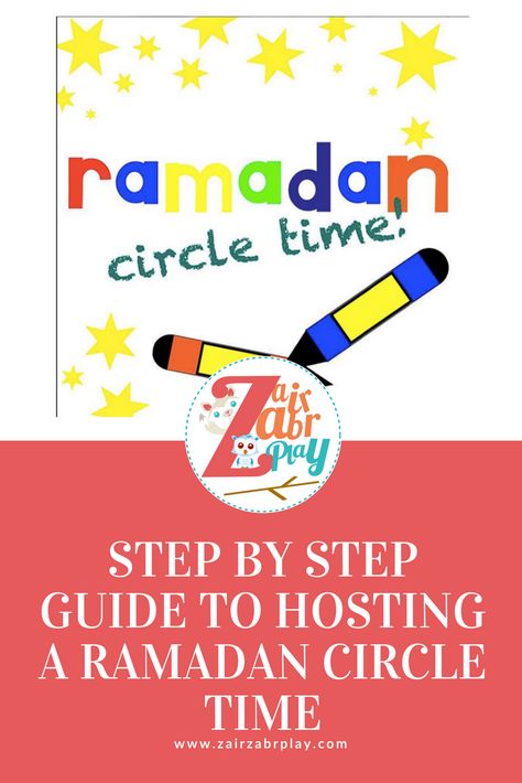 Ramadan Circle Time Made Easy! A Step by Step guide to going in to talk to your kids school about Ramadan! Ramadan Preschool, About Ramadan, Ramadan Activities, Muslim Kids, How To Talk, Easy A, Kids Classroom, Circle Time, Free Activities