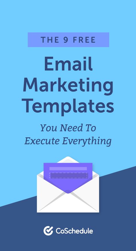 Here are nine ways to take the busywork out of #emailmarketing. #freetemplates https://coschedule.com/blog/email-marketing-templates/?utm_campaign=coschedule&utm_source=pinterest&utm_medium=CoSchedule&utm_content=The%209%20Free%20Email%20Marketing%20Templates%20You%20Need%20to%20Execute%20Everything Email Marketing Templates, Email Marketing Examples, Email Marketing Inspiration, Email Marketing Automation, Email Marketing Template, Bulk Email, Email Marketing Tools, Email Marketing Design, Email Marketing Services