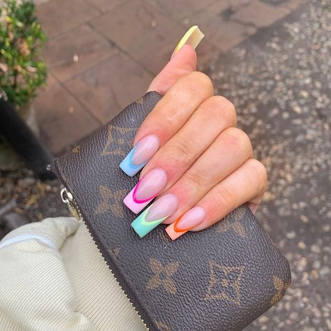 Pastel Tips, Nail Trend, Pastel Nails, Artist On Instagram, Nail Trends, Nail Artist, Nail Inspo, Martini, The Amazing