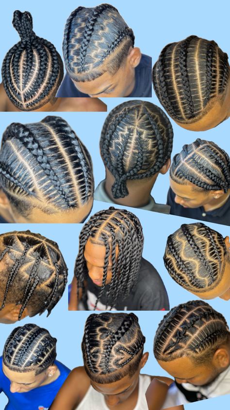 Little Boys Braids Hairstyles Black, Lil Boys Braids Styles, Boys Braids, Boy Braid Styles, Boy Braids, Boy Braids Hairstyles, Men Braids, Braids For Boys