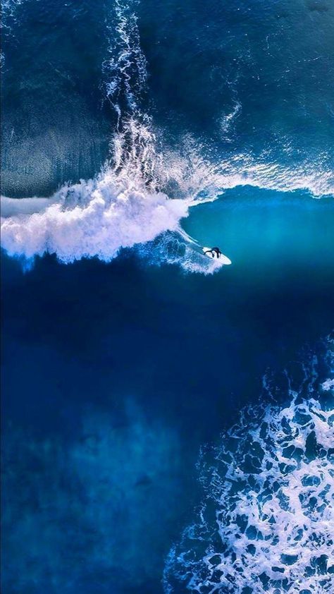 Landscape Drone Photography : pinterest emma :)) ; instagram @__emma_nicole__ ; vsco Emma Iphone Blue, Middle Of The Ocean, Ocean Iphone, Wallpapers Ideas, Photography Wallpapers, Mavericks Surfing, Wow Photo, Blue Photography, Surfing Photography