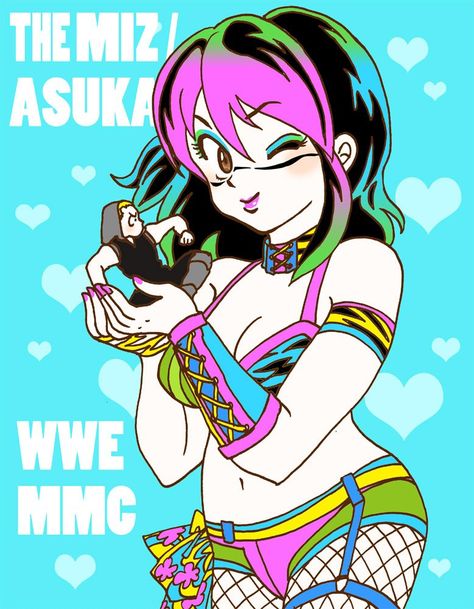 Asuka Wwe Fanart, Asuka Fanart, Wwe Fanart, Wwe Girl, Kanako Urai, Asuka Wwe, Wwe Ladies, Kairi Sane, Nxt Divas