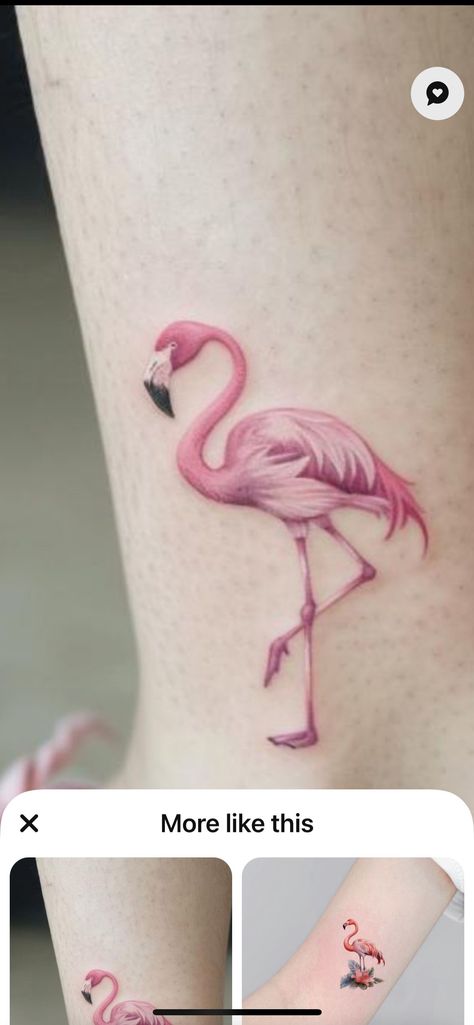 Flamingo Motherhood Tattoo, Mother Flamingo Tattoo, White Flamingo Tattoo, Flamingo Tattoos For Women, Pink Flamingo Tattoo, Motherhood Tattoos, Flamingo Tattoo, White Flamingo, Future Tattoo Ideas