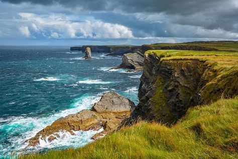 Kilkee Cliffs, Irish Landscapes, Vacation Europe, Ireland Photography, County Clare, Irish Landscape, Water Nymphs, Ireland Landscape, Ocean Landscape