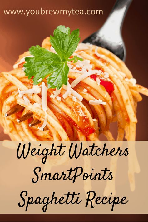 Check out this Weight Watchers SmartPoints Spaghetti recipe that is easy, cheap, and delicious. Just 8 smartpoints per serving! Find the complete recipe and tips here! #ww #weightwatchers #wwrecipes #wwmeals #wwsmartpointmeals #wwspaghetti Weight Watchers Pasta, Weight Watchers Lunches, Weight Watchers Tips, Weight Watchers Meal Plans, Colorful Hairstyles, Weight Watchers Snacks, Weight Watchers Breakfast, Weight Watchers Recipes, High In Fiber