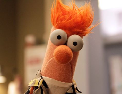 Beaker From The Muppets, Beaker Muppet, Muppet Collage, Beaker Muppets, The Muppets Characters, Swedish Chef, Fantasy Writer, Sesame Street Characters, Fraggle Rock