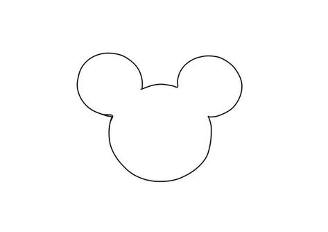 Mickey Mouse Head Template, Mickey Mouse Template, Printable Mickey Mouse, Diy Mickey Mouse Ears, Thanksgiving Templates, Daycare Rooms, Mickey Mouse Birthday Invitations, Mickey Mouse Decorations, Mickey Mouse Head