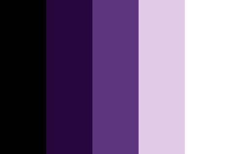 Never and Always color palette Lavender And Black Color Palette, Purple And Black Colour Palette, Black Violet Aesthetic, Purple And Black Palette, Black White Purple Color Palette, Black Purple Color Palette, Black And Purple Color Palette, Siren Color Palette, Purple And Black Color Palette