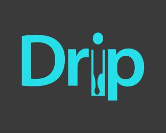 Drip Logo design - Creative design logo of dripping water from the letter I using the negative space concept in a very unique and attractive style, used bright blue color on grey color background to make it professional and elegant. This design can be useful for water, eco friendly project and foundations, painting, design studio and more. Price $99.00 Drip Logo Design, Grey Color Background, Elegant Logos, Drip Logo, Logo Design Women, Activewear Logo, Sacred Heart Tattoos, Space Concept, Bottle Logo