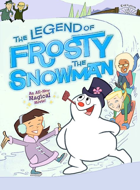 The Legend of Frosty the Snowman (2005) Cover (edited by: me) Frosty The Snowman, Frosty The Snowmen, The Snowman, Artwork Pictures, Quick Saves