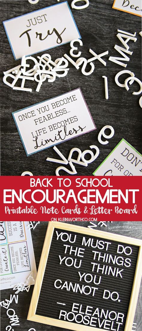 Back To School Letterboard, First Day Of School Lunch Box Notes, Back To School Sayings, Lunch Box Notes For Teens, Lunchbox Notes For Kids Who Can't Read, Notes For Kids Lunch Boxes, School Lunch Notes, School Encouragement, Encouragement Notes