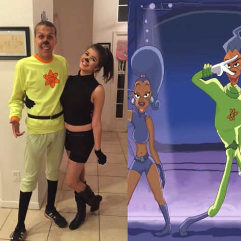 Disney Powerline and his backup dancer Halloween costume for couples! Powerline Costume, Halloween Costume For Couples, Costume For Couples, Disney Costume Ideas, Backup Dancer, Oogie Boogie Bash, Disney Costume, Dancer Costume, Goofy Movie