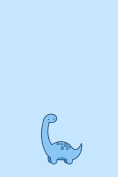 Blue Dino Wallpaper, Cute Dinosaur Wallpaper, Iphone Cartoon, Baby Blue Wallpaper, Dinosaur Wallpaper, Cute Blue Wallpaper, Ipad Background, Vintage Poster Design, Wallpaper Doodle